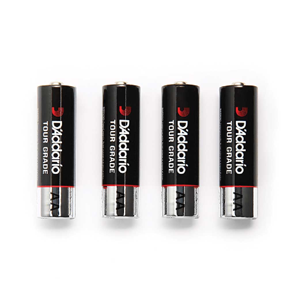 D'Addario PW-AA-04 4-Pack AA Batteries