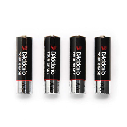 D'Addario PW-AA-04 4-Pack AA Batteries