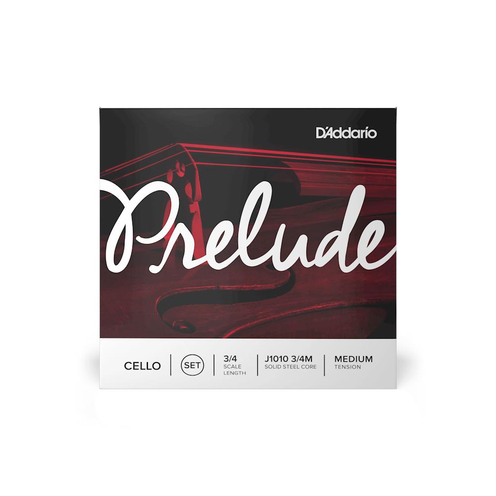 D'Addario Prelude Cello Single String 3/4 Scale, Medium Tension-A-Andy's Music