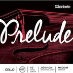 D'Addario Prelude Cello String Set, Medium Tension