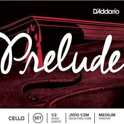D'Addario Prelude Cello String Set, Medium Tension-Andy's Music