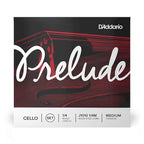 D'Addario Prelude Cello String Set, Medium Tension