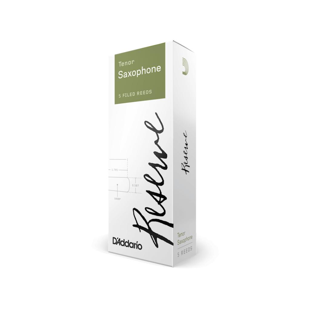 D'Addario DKR0525 Reserve Tenor Sax Reeds 2.5, 5-pack