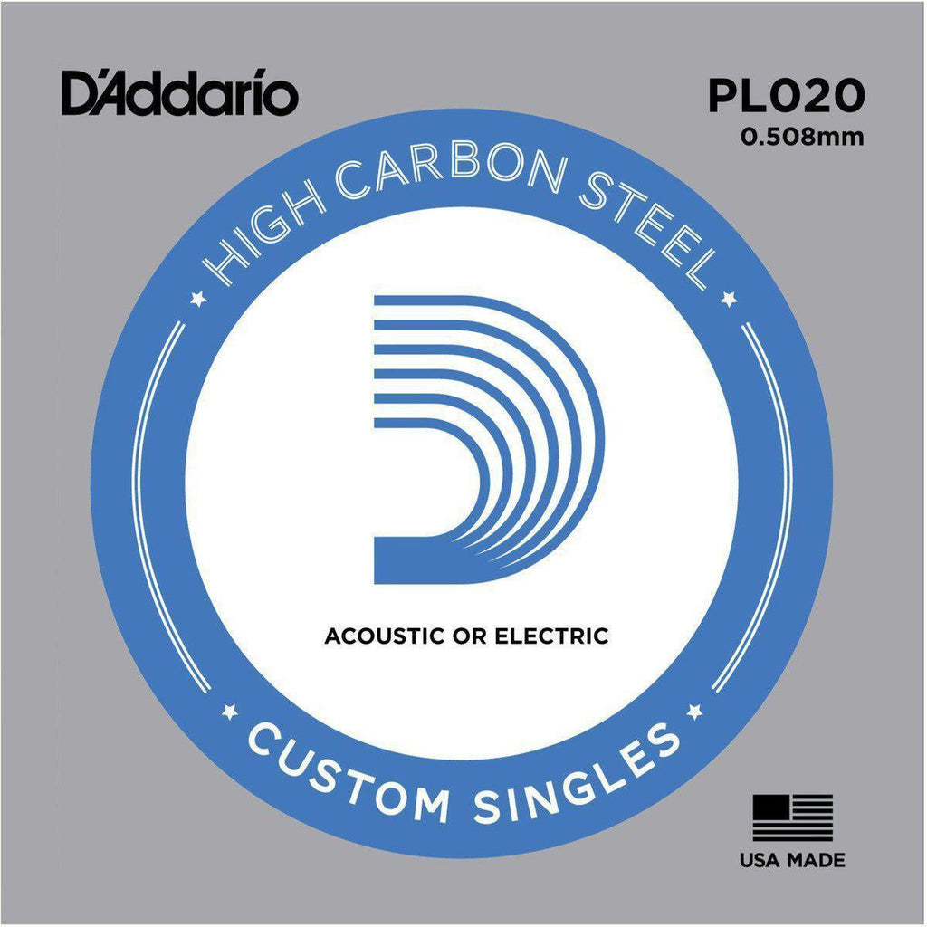 D'addario Plain Steel Single String