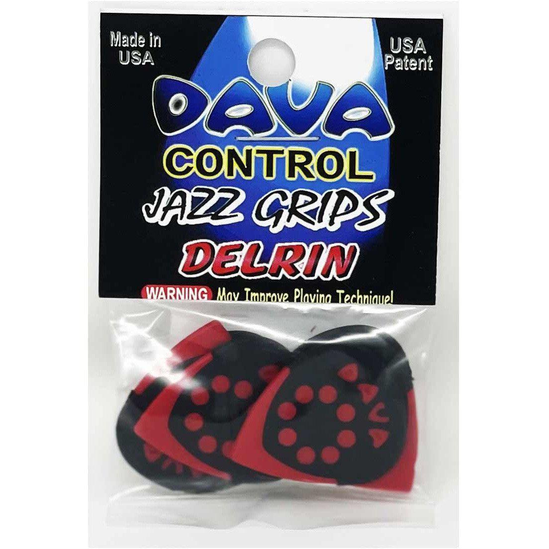 Dava Grip Tip Guitar Picks-Delrin-Red-Andy's Music