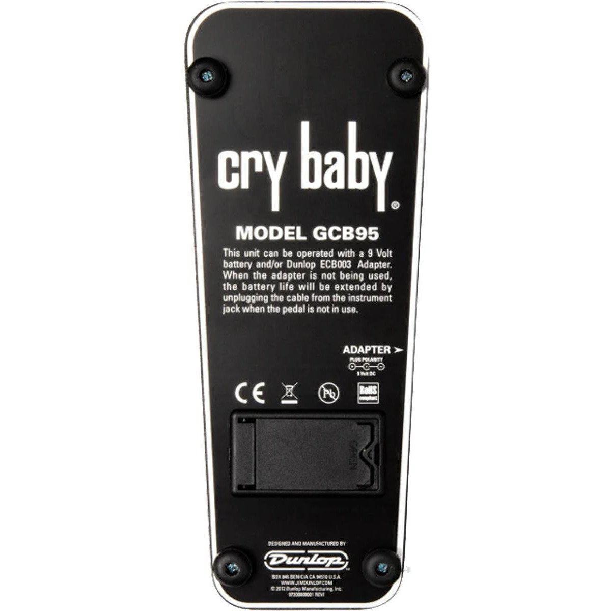 Dunlop Cry Baby Standard Wah GCB95-Andy's Music