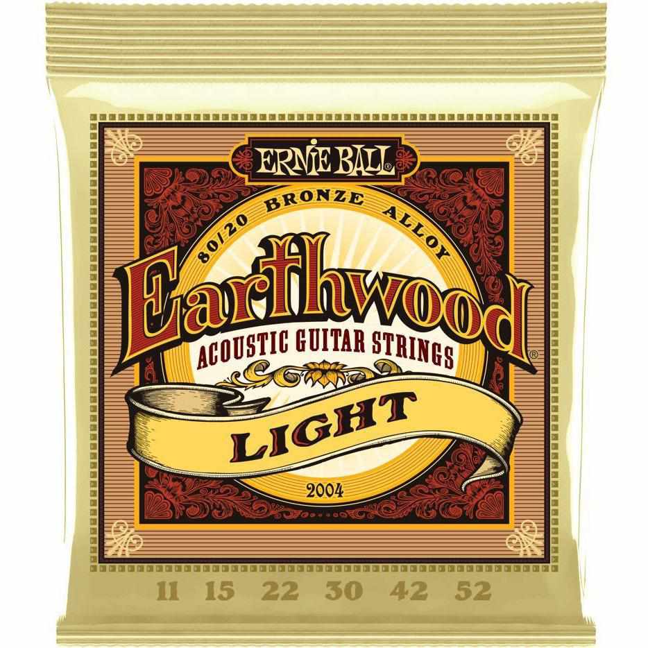 Ernie Ball 2004 Earthwood Light 80/20 Acoustic 11-52-Andy's Music