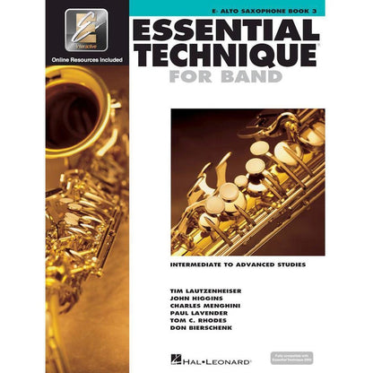 Essential Technique for Band Book 3-Eb Alto Saxophone-Andy's Music