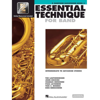 Essential Technique for Band Book 3-Eb Baritone Saxophone-Andy's Music