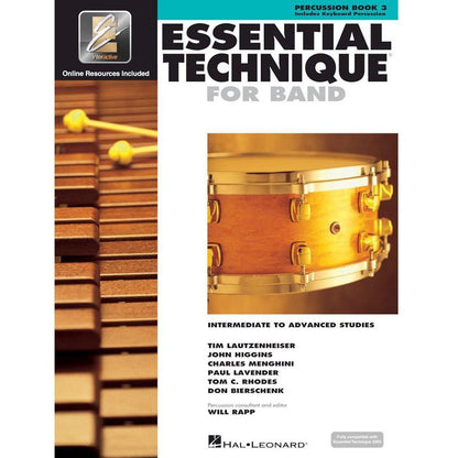 Essential Technique for Band Book 3-Percussion-Andy's Music