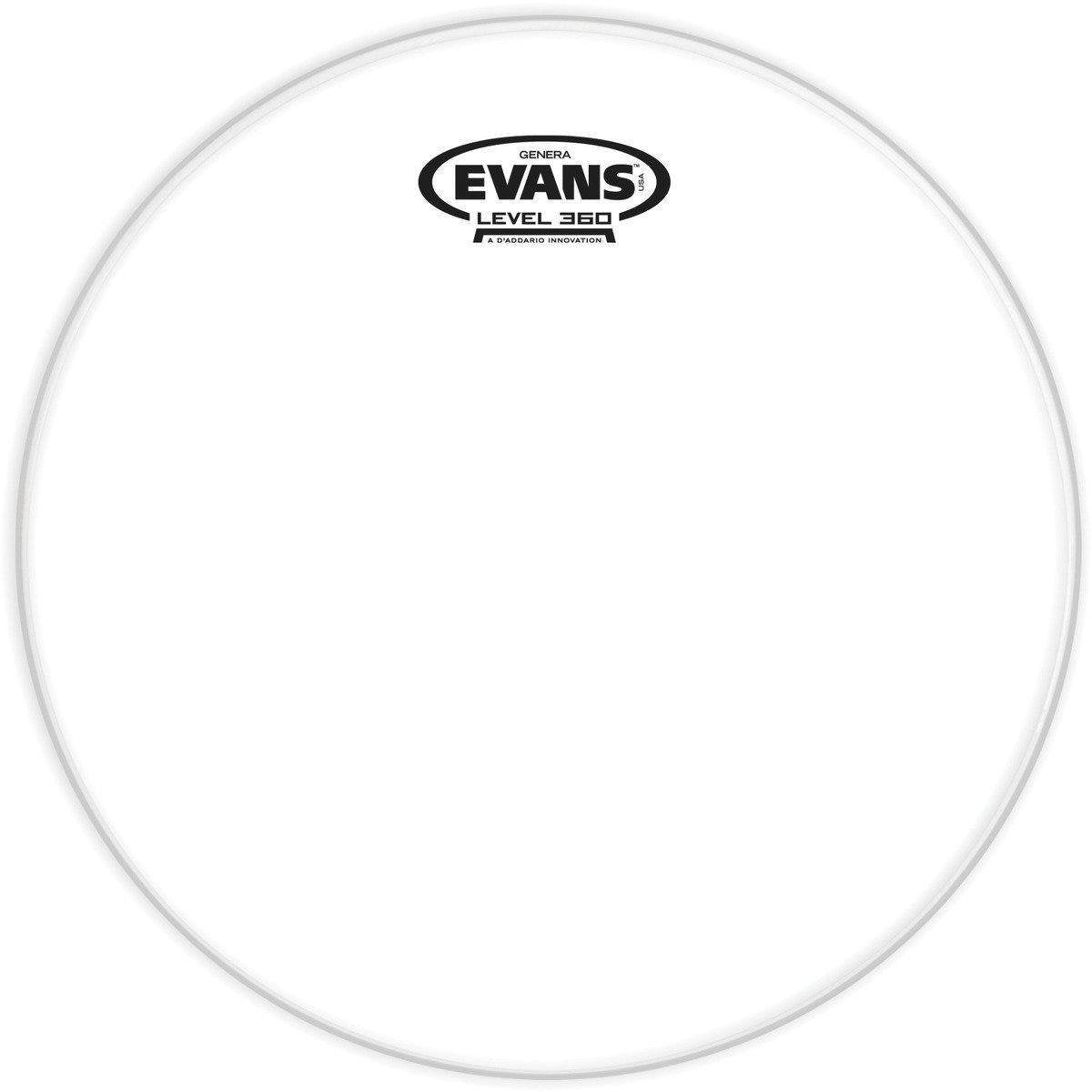Evans Clear Genera TT14GR Resonant Drumhead, 14"-Andy's Music