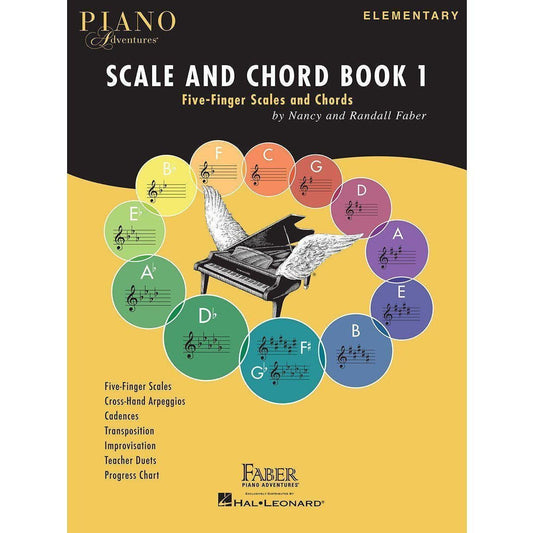 Faber Piano Adventures Scale and Chord Book-Book 1-Andy's Music