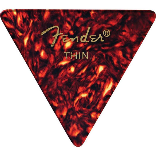 Fender 355 Shape Classic Celluloid Picks 12 Pack-Thin-Andy's Music