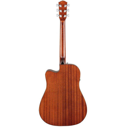 Fender CD60SCE Cutaway Acoustic-Electric Guitar All Mahogany Body-Andy's Music