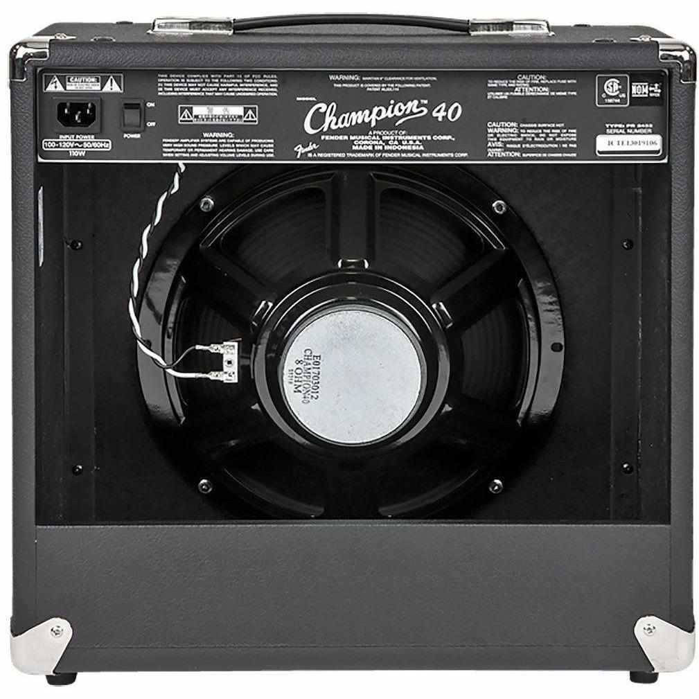 Fender Champion 40 1x12" 40 Watt Combo Guitar Amp-Andy's Music