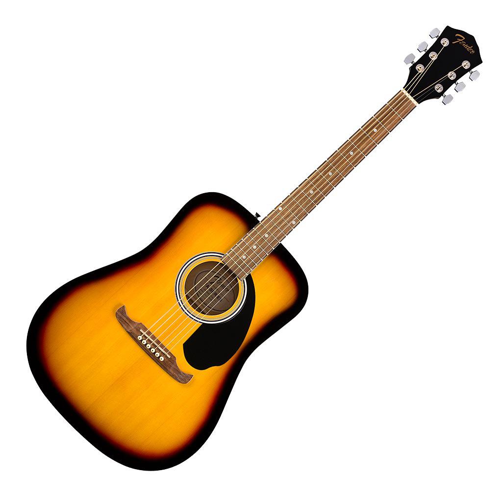 Fender FA-125 Dreadnought Acoustic Guitar With Bag
