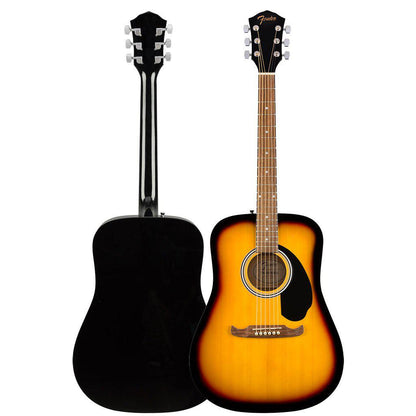 Fender FA-125 Dreadnought Acoustic Guitar With Bag-Sunburst-Andy's Music