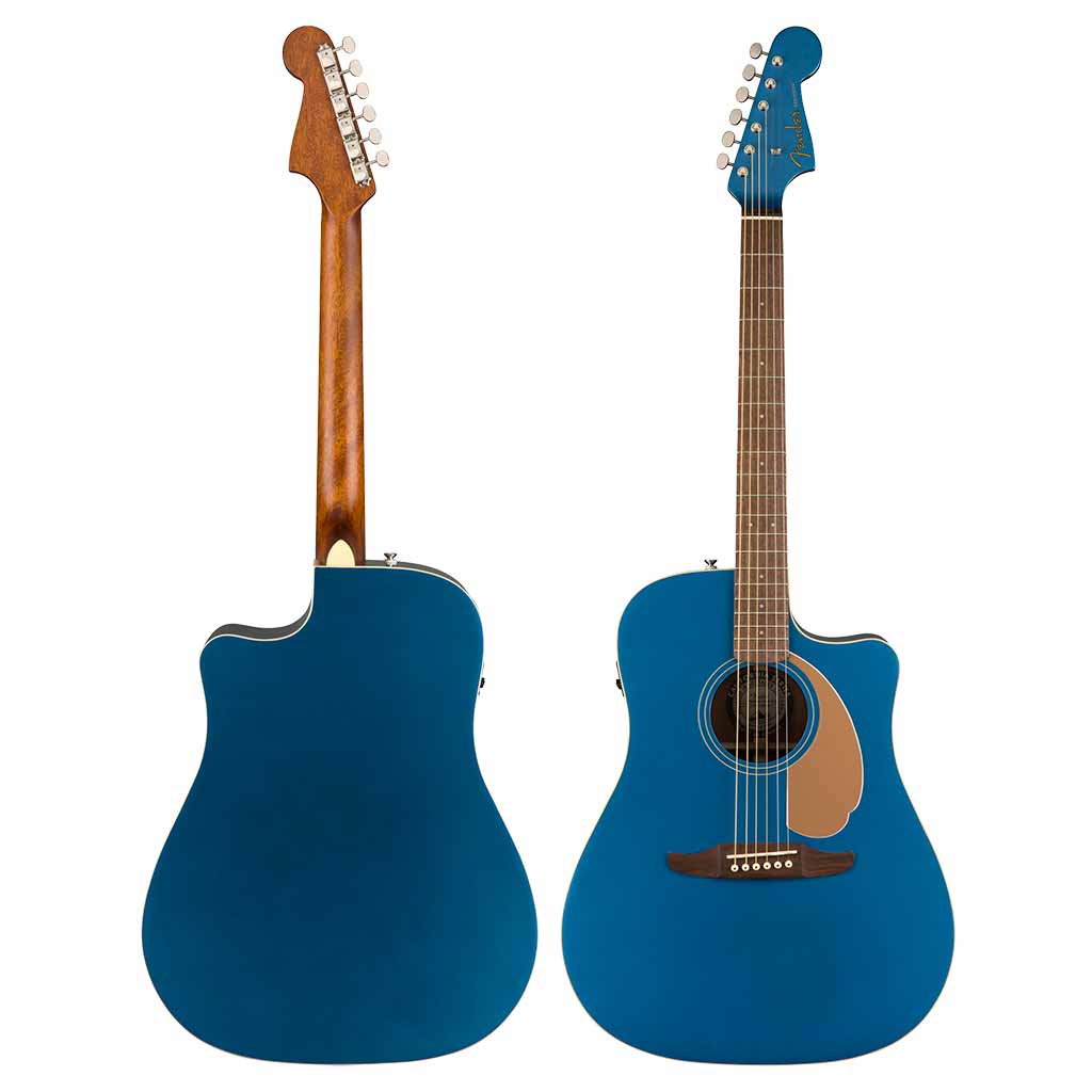 Fender Redondo Player Acoustic Electric Guitar-Belmont Blue-Andy's Music