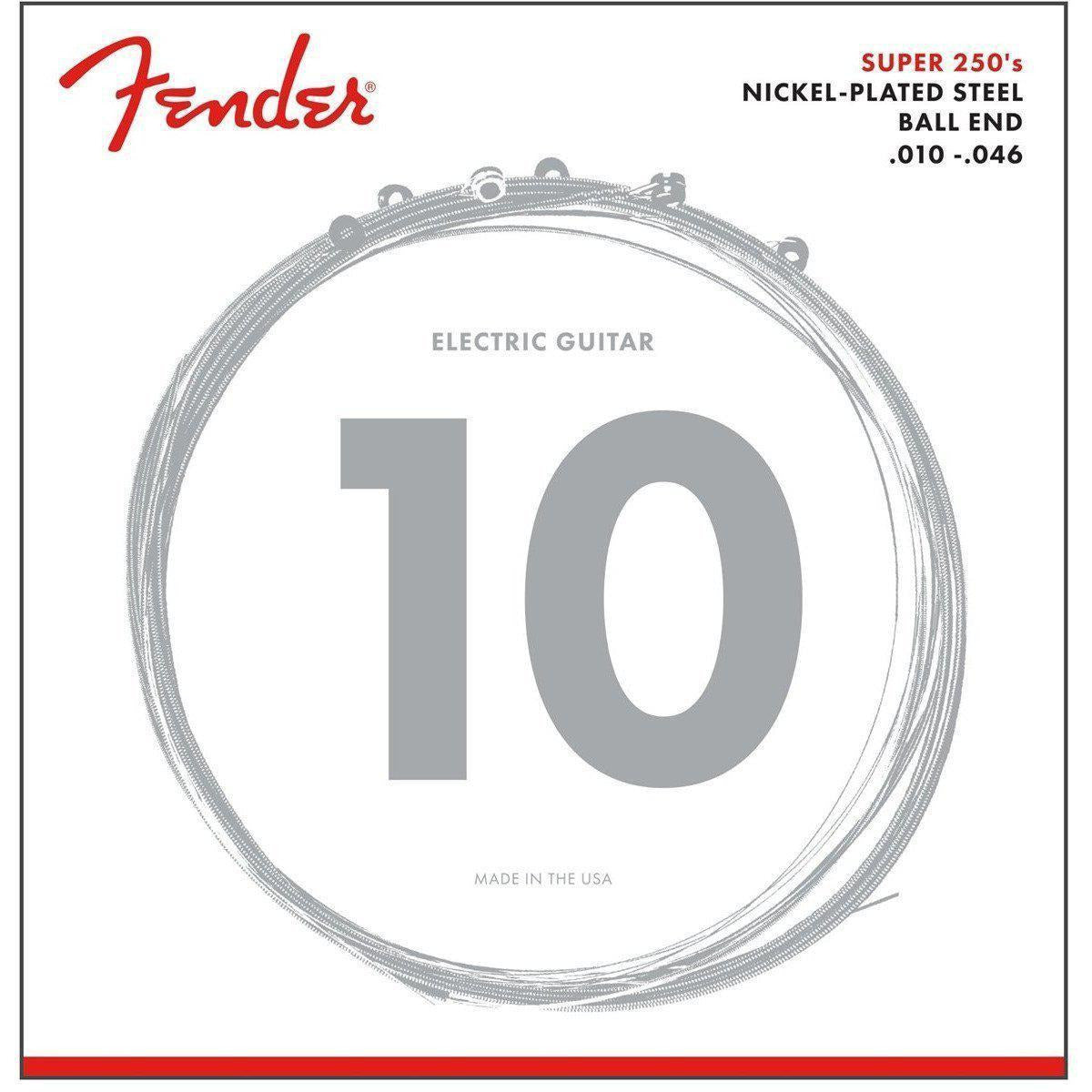 Fender Super 250's Nickel-Plated Steel Strings-.010 - .046-Andy's Music