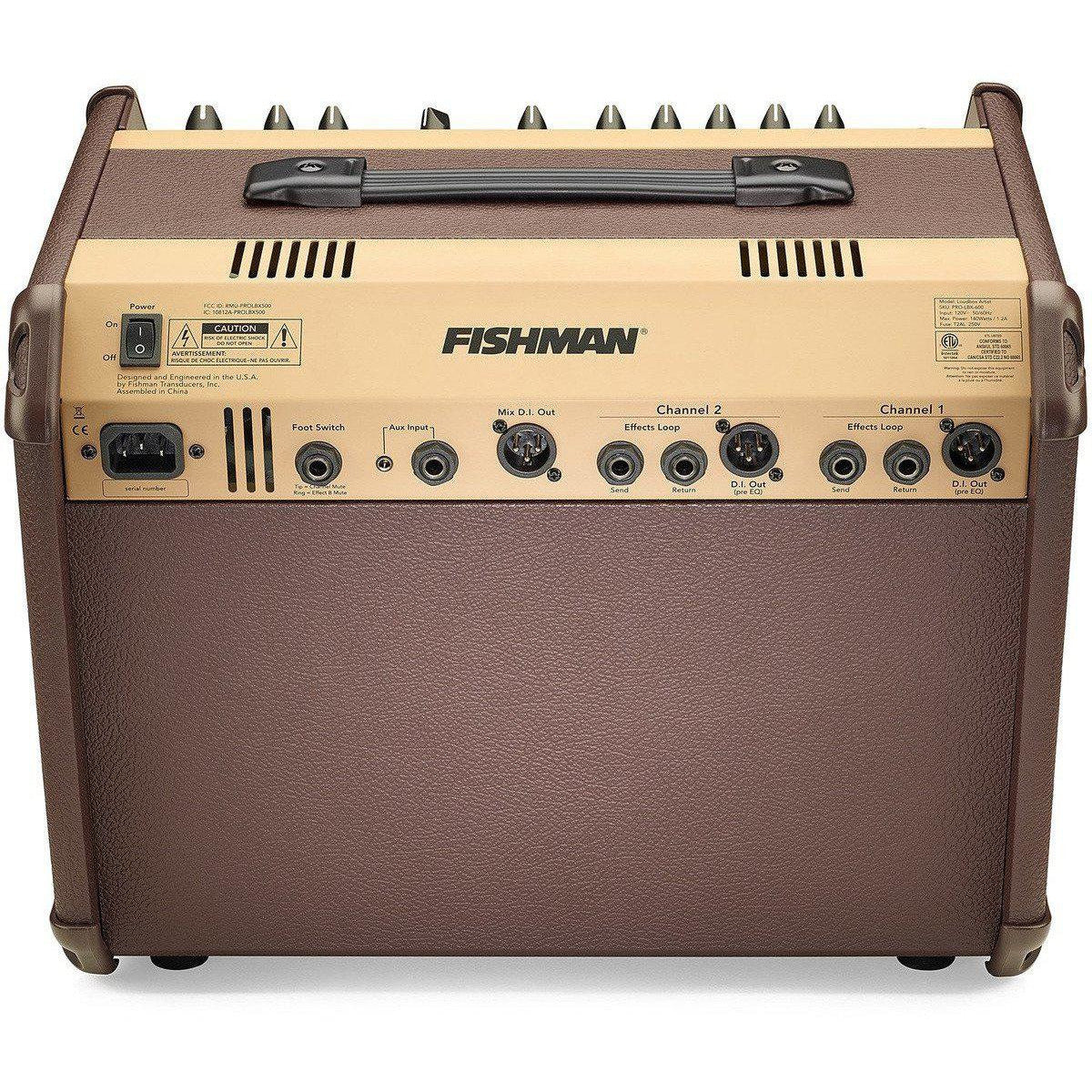 Fishman Loudbox Artist Bluetooth Acoustic Guitar Amplifier PROLBT600