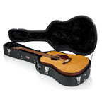 Gator Acoustic Dreadnought & 12 String Guitar Wood Case GWEDREAD12