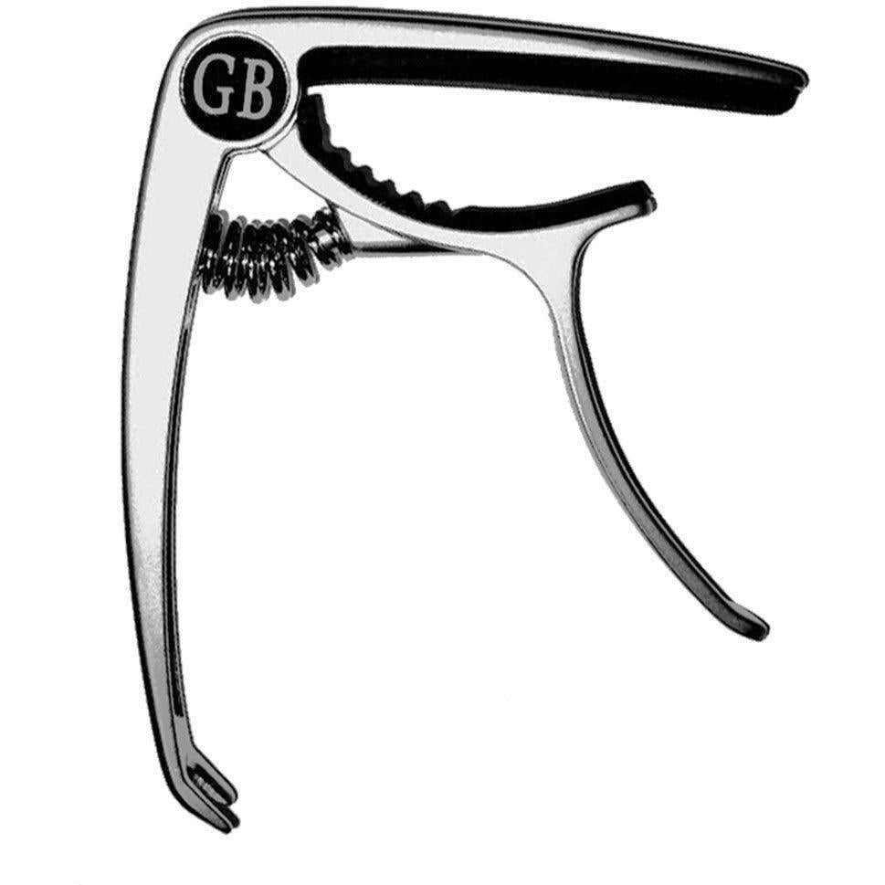 Gear Buddy Clip-On Guitar Capo - Metal Construction-Silver-Andy's Music