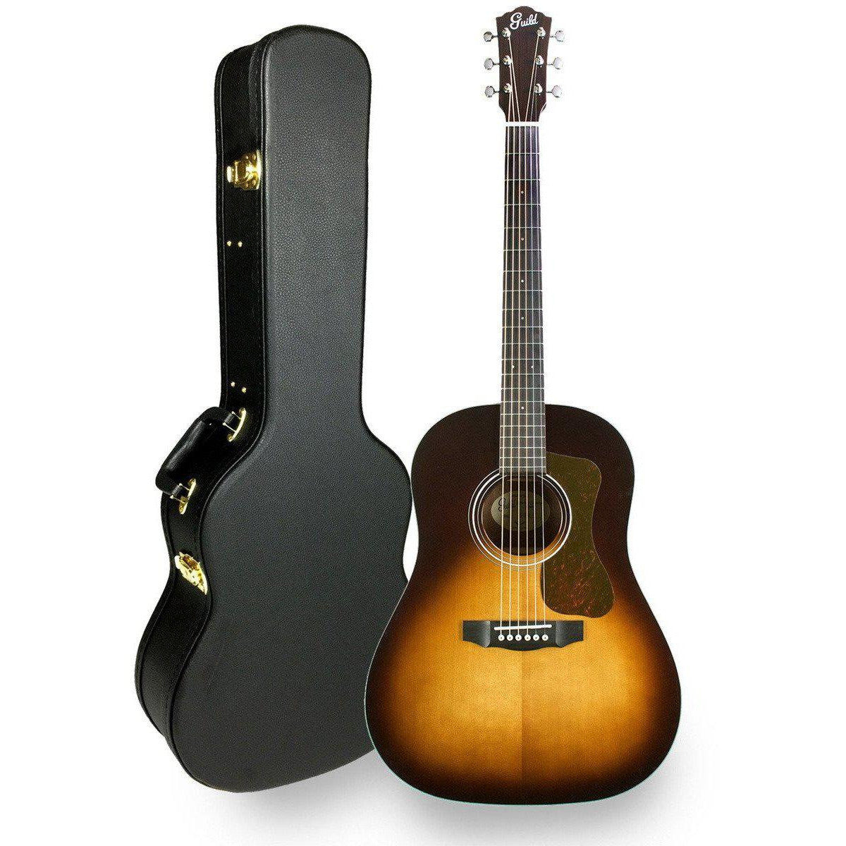 Guild DS240 Acoustic Guitar With Hard Case