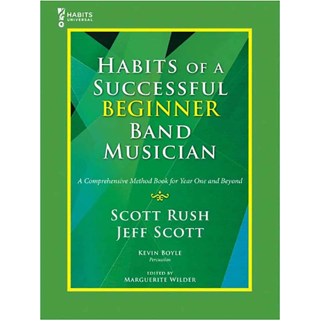 Habits of a Successful Beginner Band Musician Method Book | Andy's Music