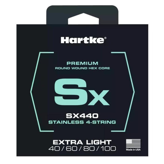 Hartke HSBSX440 4-String Extra Light Bass Strings-Andy's Music