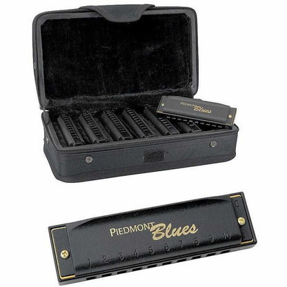 Hohner Piedmont Blues 7-Piece Harmonica Set-Andy's Music