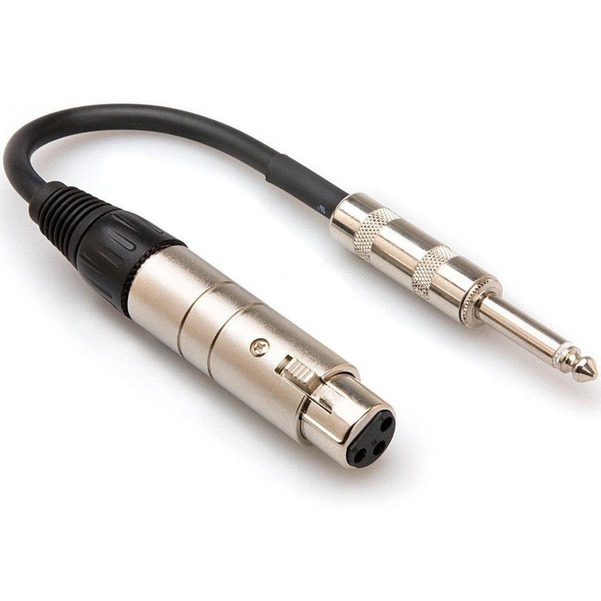 Hosa Impedance Transformer XLR3F to 1/4" TS, MIT176-Andy's Music