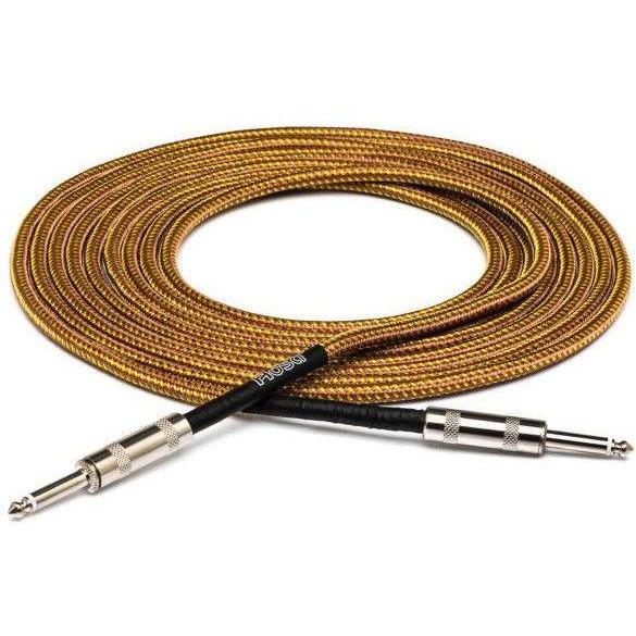 Hosa Tweed Guitar Instrument Cable 18 Ft GTR518-Andy's Music