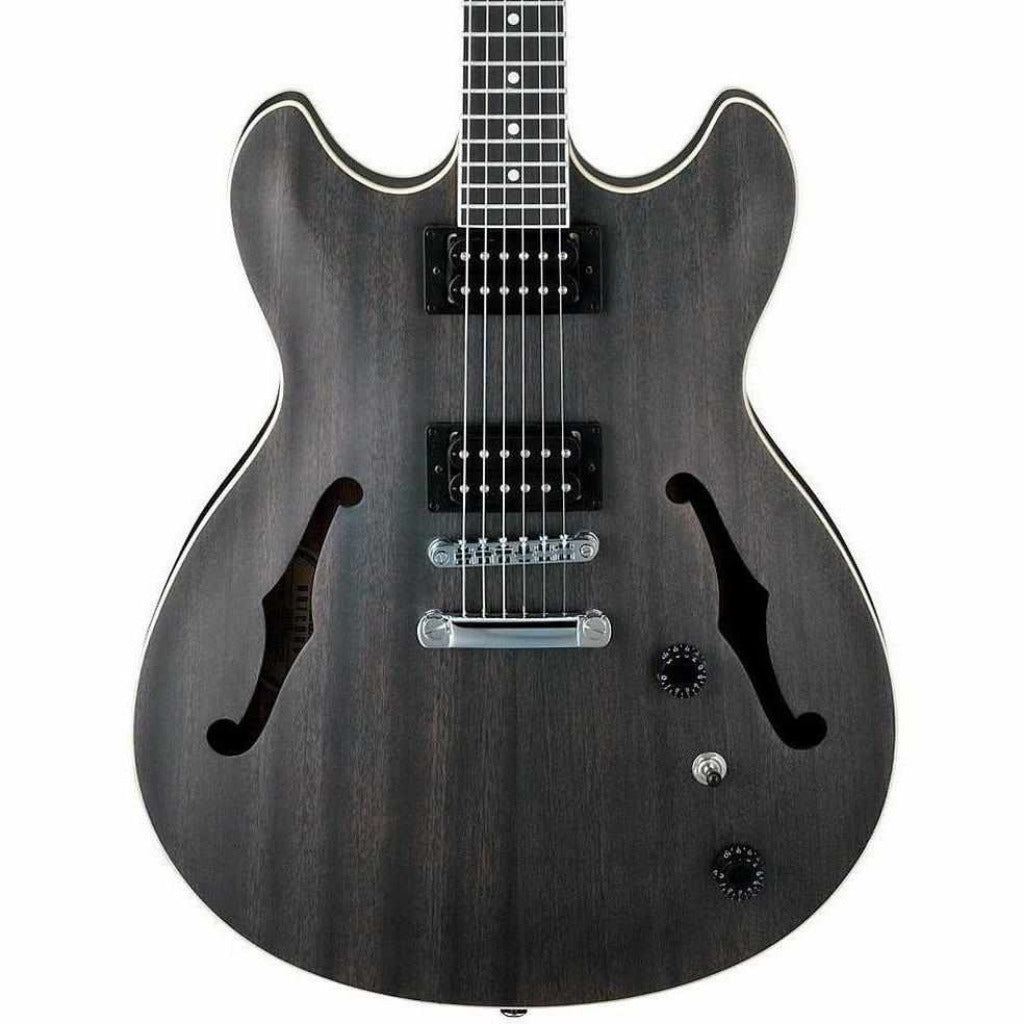 Ibanez AS53TKF Hollow Body Guitar Trans Black 