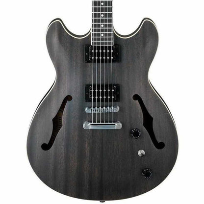 Ibanez AS53TKF Hollow Body Guitar Trans Black 