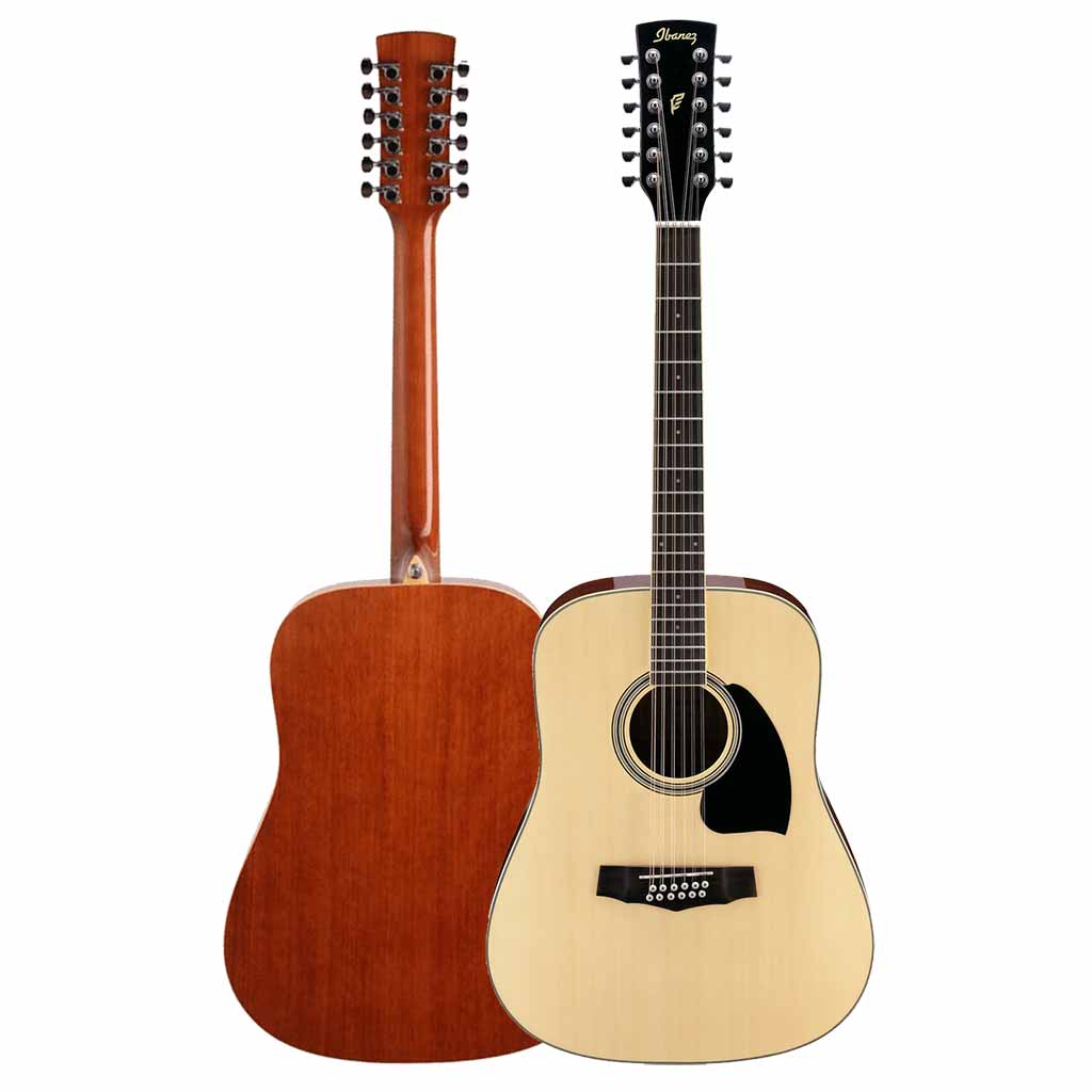 Ibanez PF1512NT 12-String Acoustic Guitar-Andy's Music