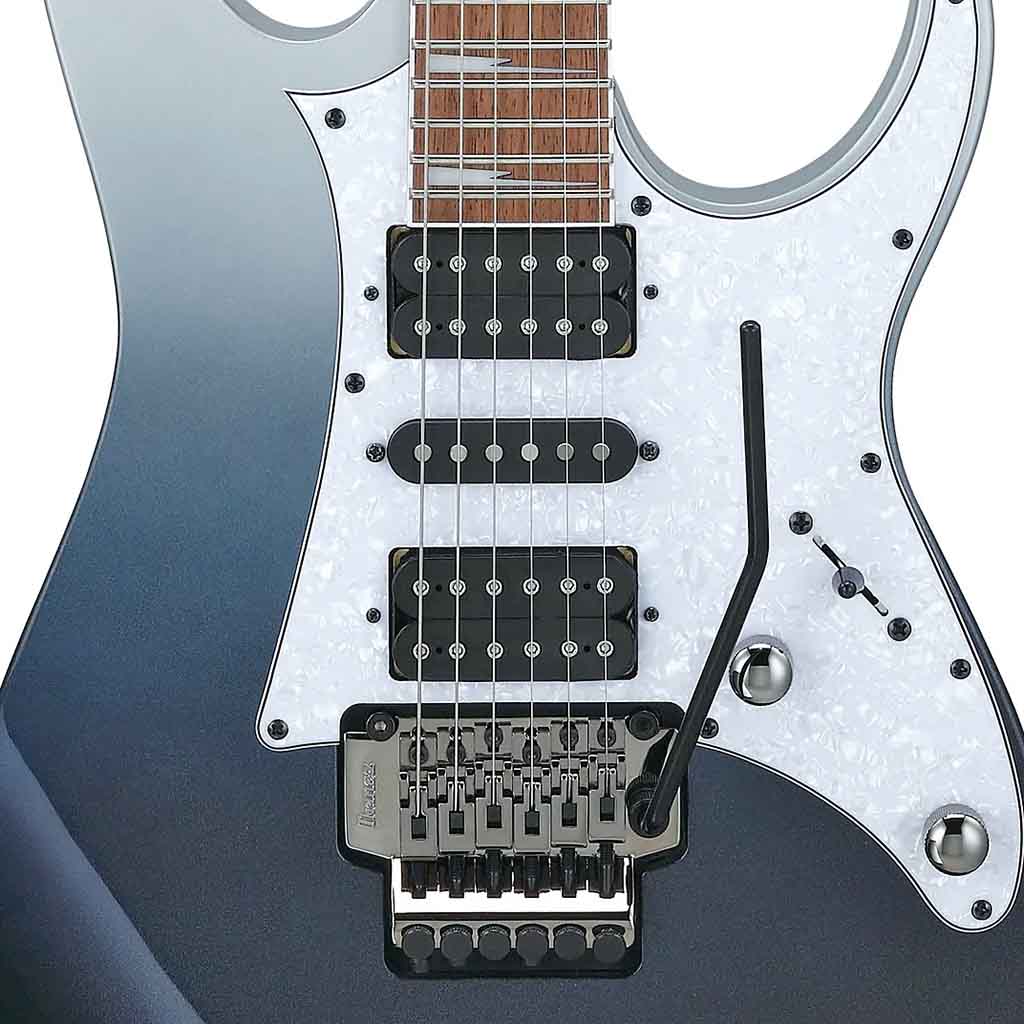 Ibanez RG450DXCFM Electric Guitar Silver Fade Metallic-Andy's Music