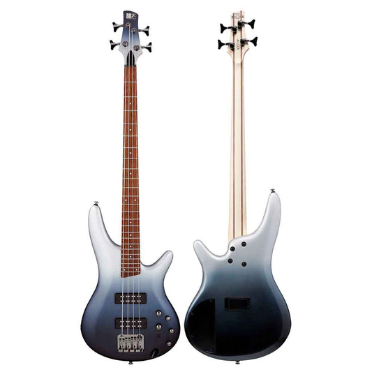 Ibanez SR300ECFM Bass Guitar Limited Edition Classic Silver Fade Metallic-Andy's Music
