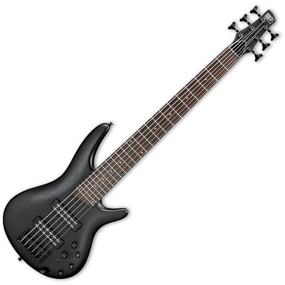 Ibanez SR306EB 6-String Bass Guitar Weathered Black-Andy's Music