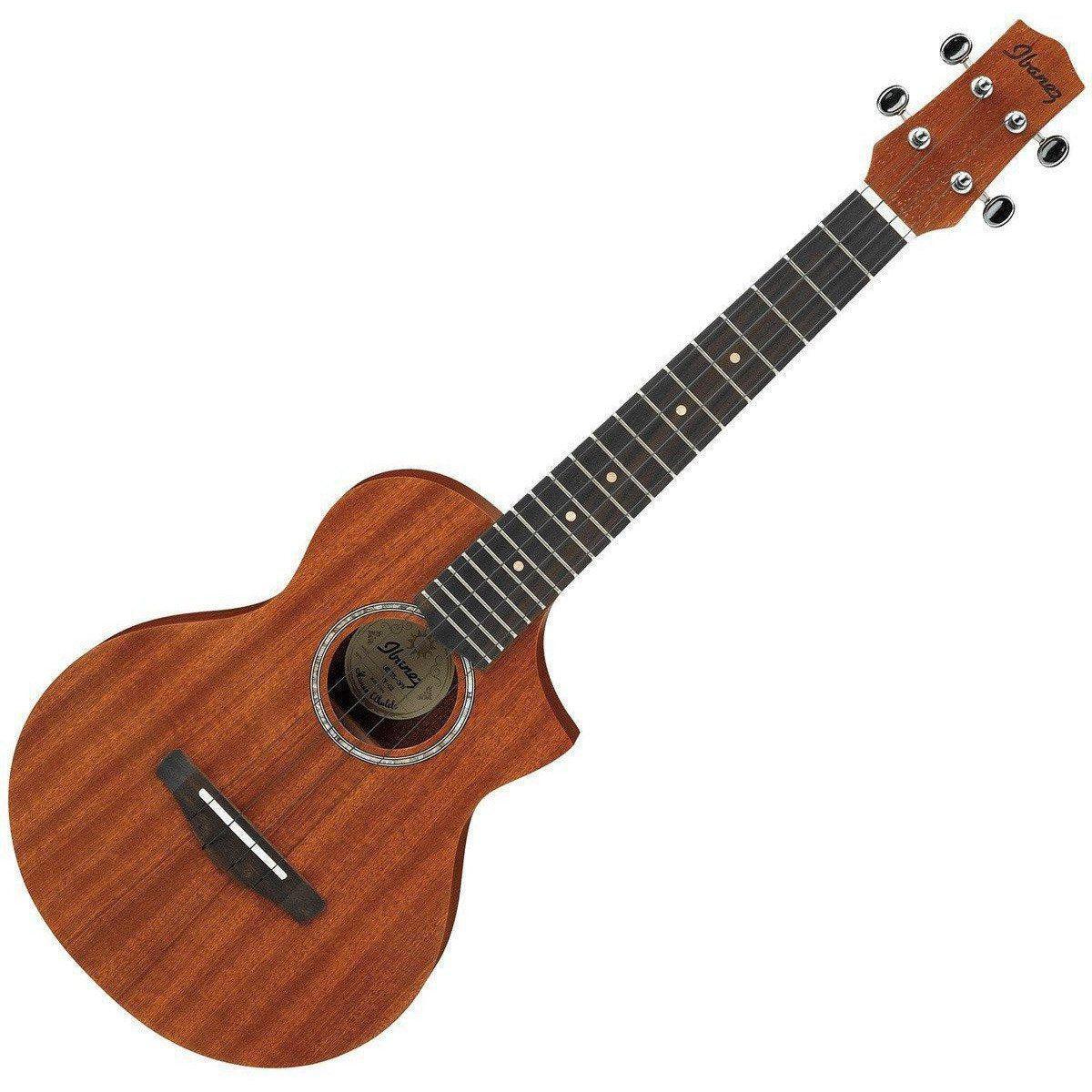 Ibanez UEWT5 Cutaway Tenor Ukulele Open Pore Finish-Andy's Music