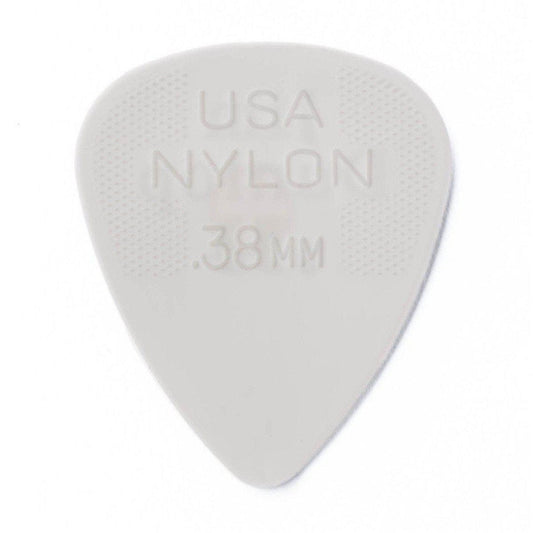 Jim Dunlop Nylon Guitar Pick 12-Pack-0.38mm-Andy's Music