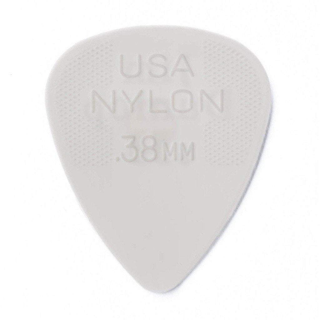 Jim Dunlop Nylon Guitar Pick 12-Pack-0.38mm-Andy's Music