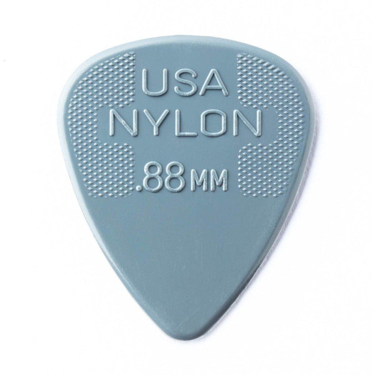 Jim Dunlop Nylon Guitar Pick 12-Pack-0.88mm-Andy's Music