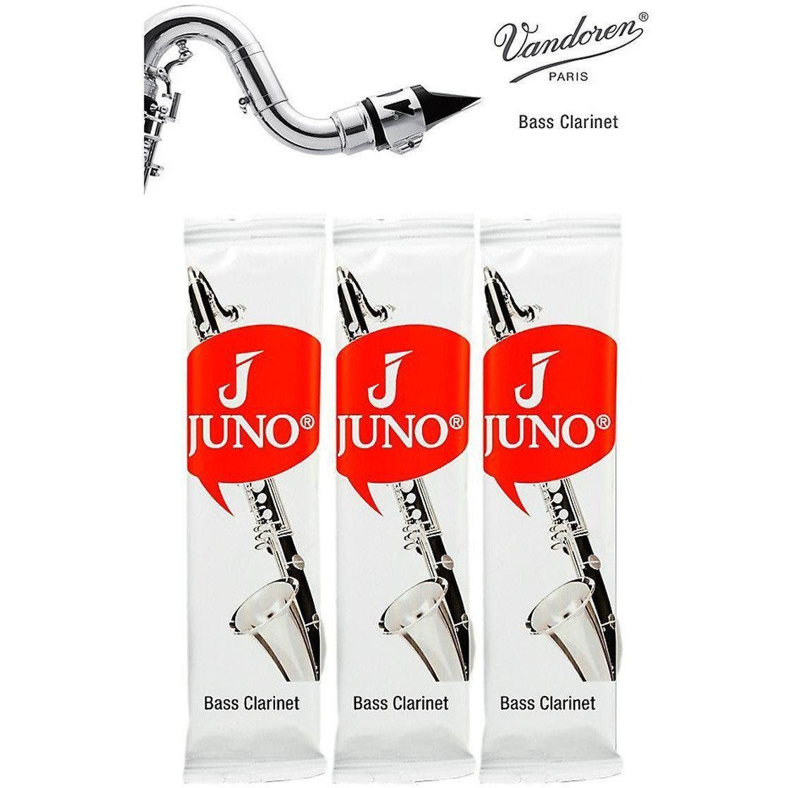 Juno Bass Clarinet Reeds 3 Pack