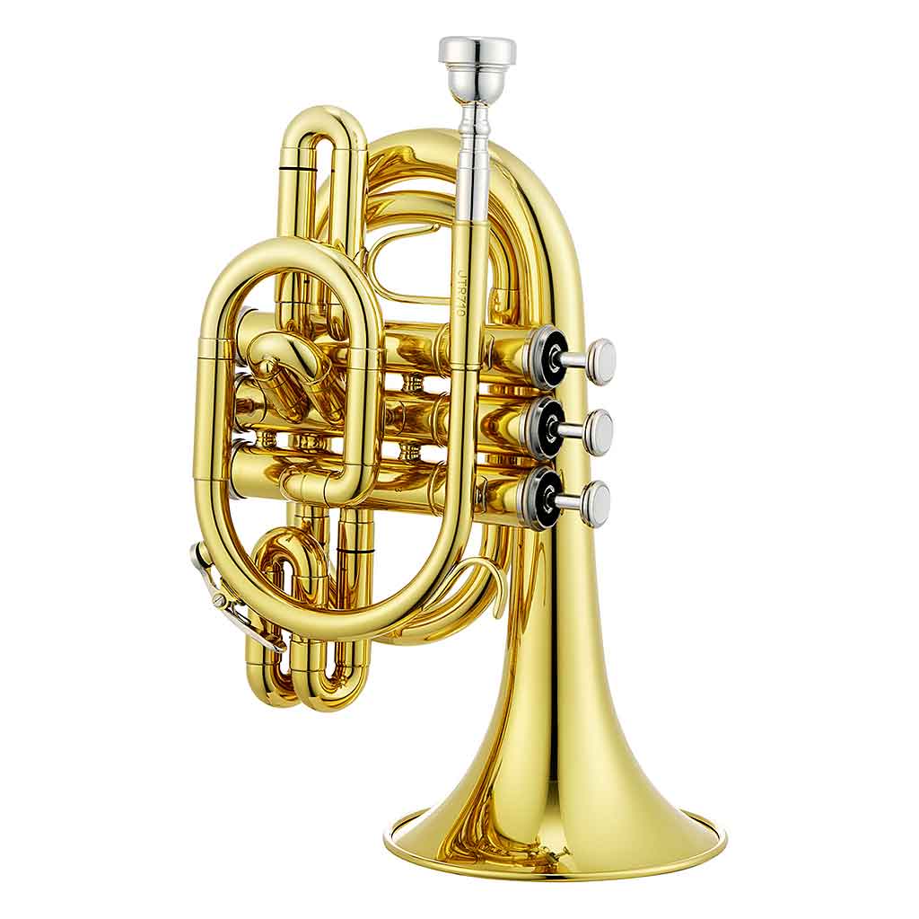 Jupiter JTR710 Bb Pocket Trumpet With Case-Andy's Music