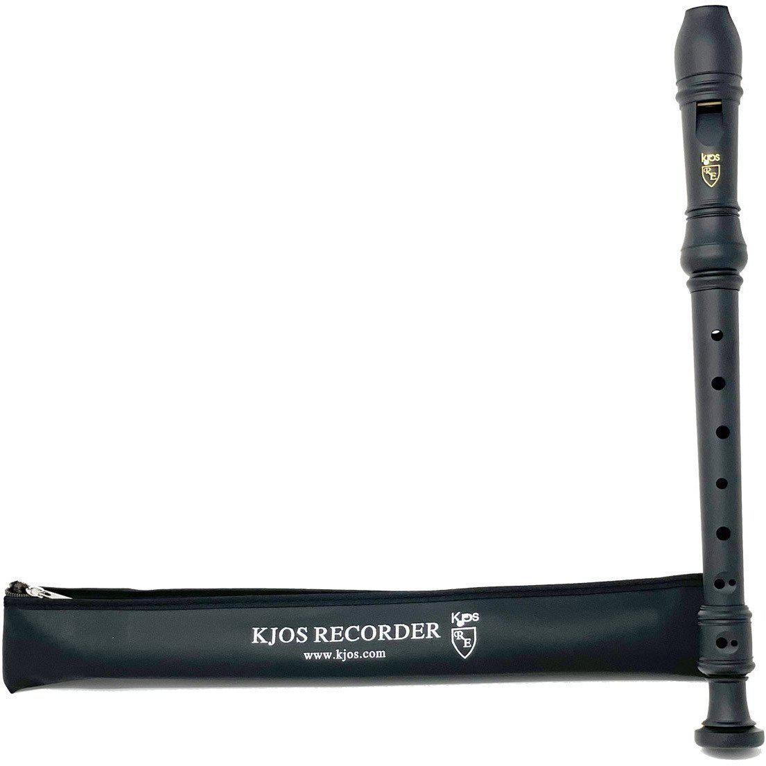 Kjos Baroque Soprano Recorder with Case & Cleaning Rod-Andy's Music