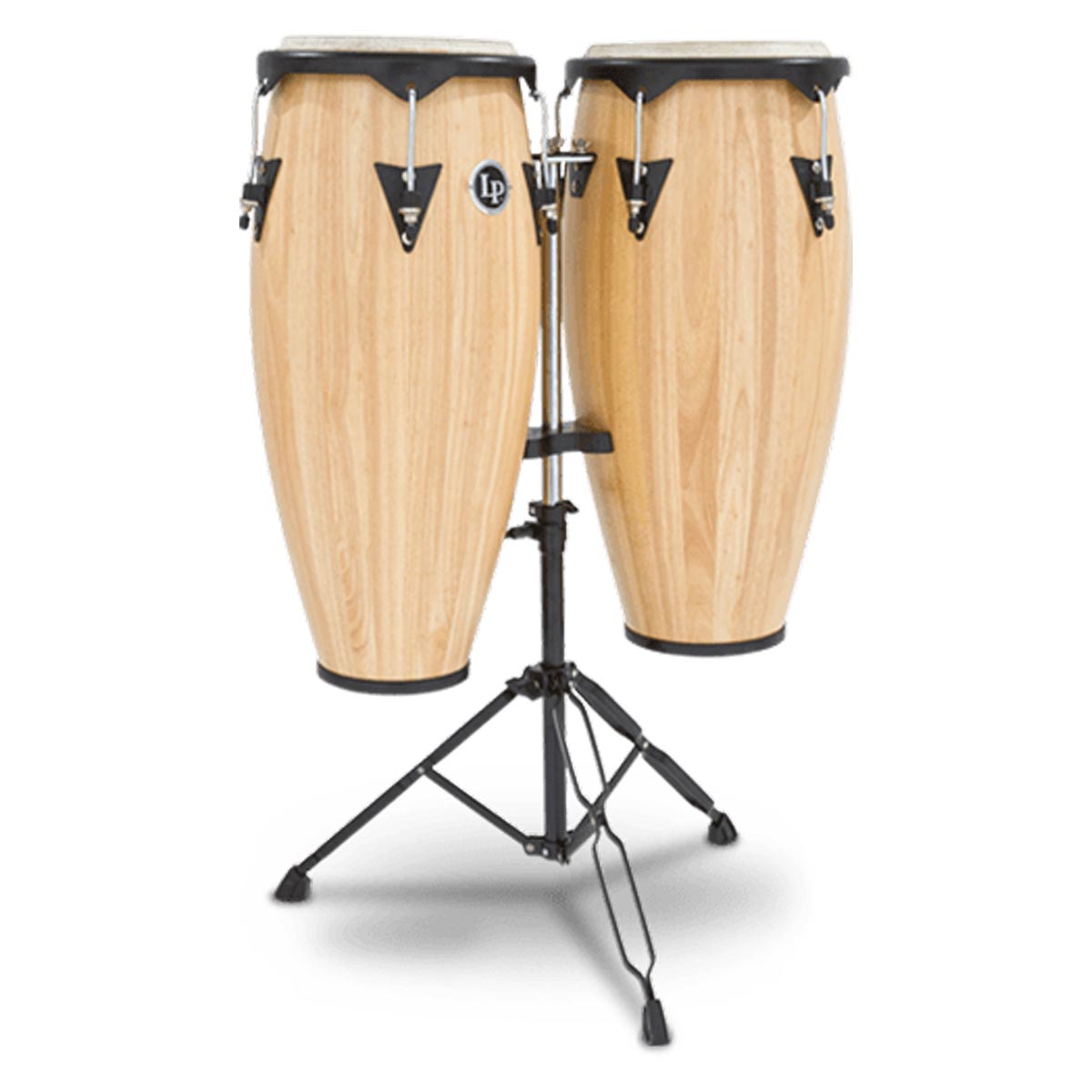 Latin Percussion City Series Conga Set with Stand LP646NY