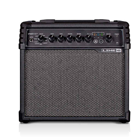 Line 6 Spider V20 MkII Guitar Amp with Modeling and Effects-Andy's Music