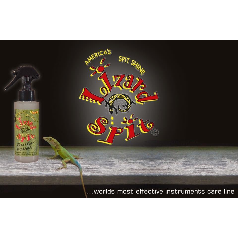Lizard Spit Guitar Polish 4 fl. oz. Bottle LZSGP-Andy's Music