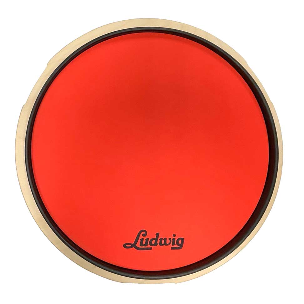 Ludwig L380 Red Snare Practice Pad-Andy's Music