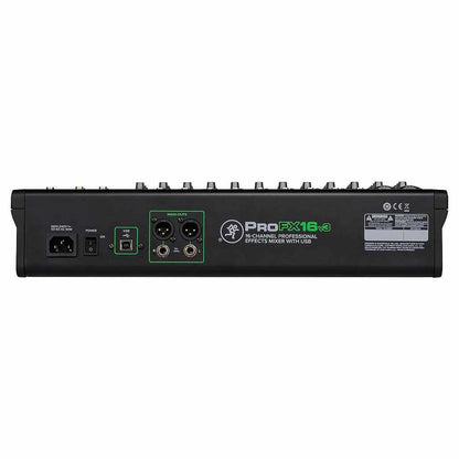 Mackie ProFX16v3 16-Channel 4-Bus Effects Mixer With USB-Andy's Music